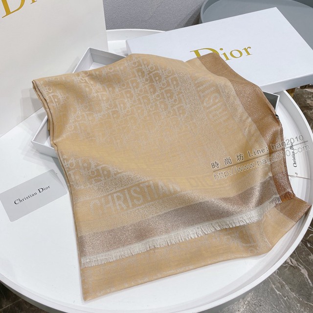 Dior秋冬2021新款披肩圍巾 迪奧時尚款羊絨混紡圍巾披肩  mmj1379